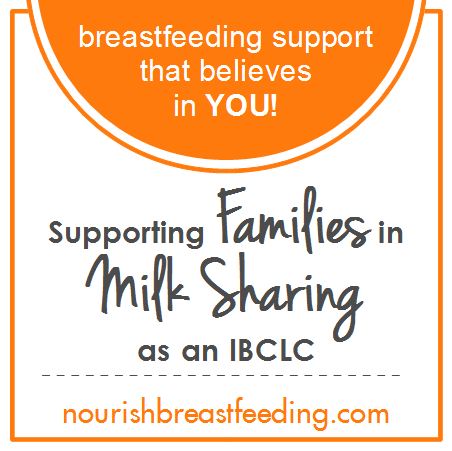 Breastfeeding support that believes in you! Supporting families in milk sharing as an IBCLC. Nourishbreastfeeding.com